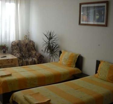 Studio apartment for two - three people. There are two singl